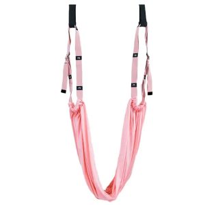 574140365 Adjustable Aerial Yoga Strap Elastic Stretch Door Hanging Yoga Belts Hammock Swing Aerial Yoga Rope Fitness Device For Women